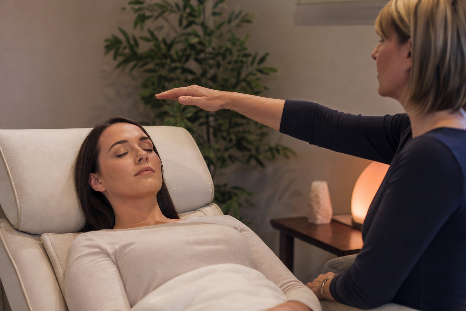 Sleep Hypnosis hero image for Can Hypnosis Help with Sleep or Insomnia in Dayton, showing sleep support, insomnia concerns, bedtime routine, sleep hypnotherapy, hypnosis session, hypnotherapy consultation, professional hypnotist in a clear article-specific hypnosis and hypnotherapy session context.